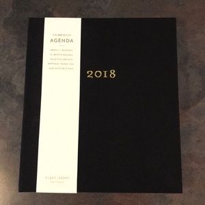 2018 Weekly & Monthly Agenda